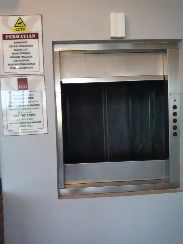 Dumbwaiter 4 lantai